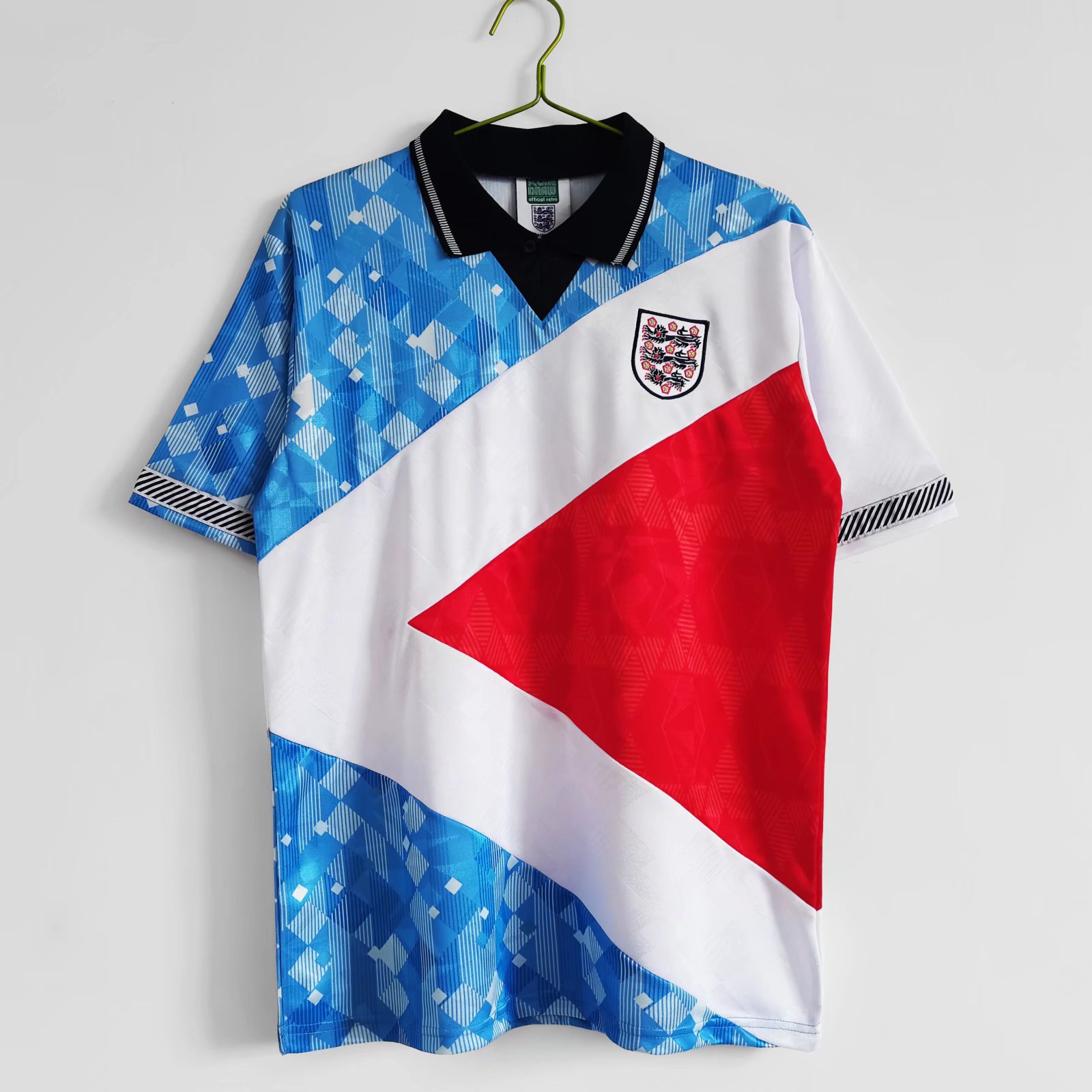 Retro England 1990 Three Color Jersey